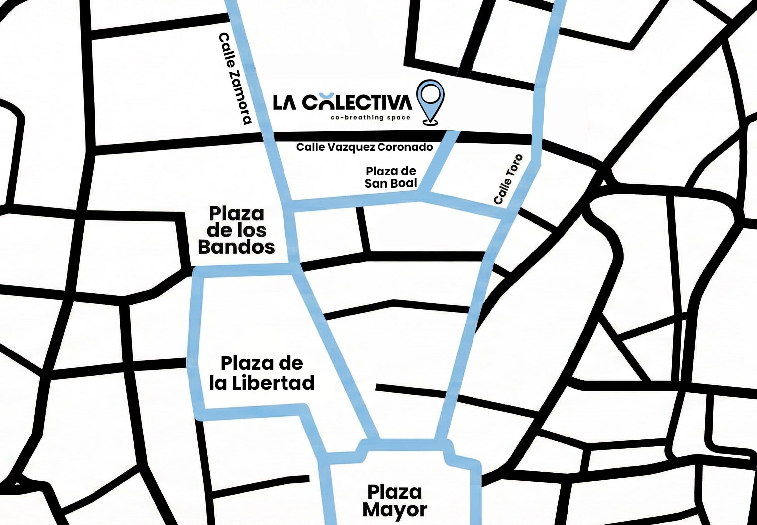 Mapa de ubicación La Colectiva